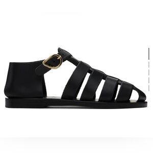 Ancient Greek Sandals Black